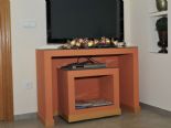 Mueble televisor y revistero