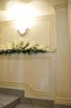Decoracion de molduras con trazado liso doble.