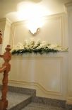 Decoracion de cuadros con molduras dobles.
